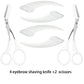 6pcs Eyebrow & Lash Grooming Set – Multi-Color Beauty Kit