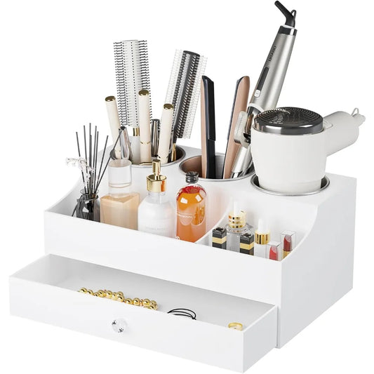 Acrylic Hair Tool Organizer – Blow Dryer, Straightener & Curling Iron Stand